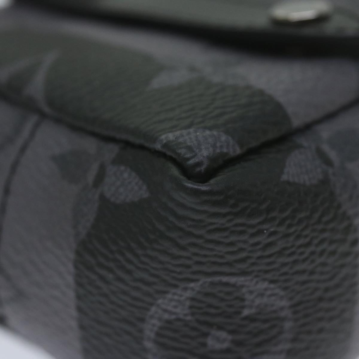 Louis Vuitton Tiger Grey Canvas Clutch Bag