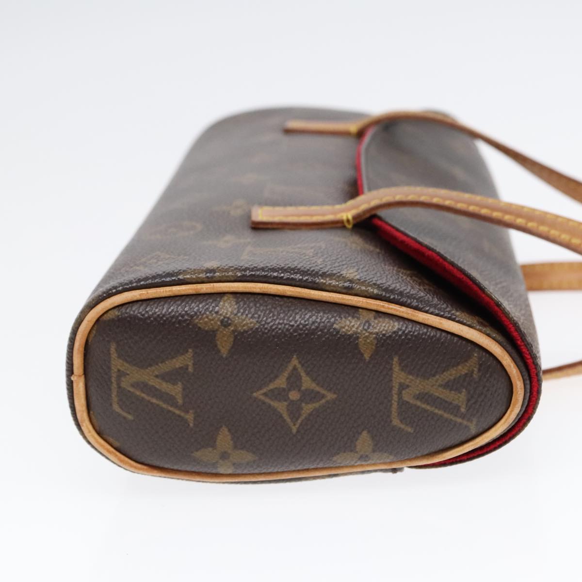 Louis Vuitton Sonatine Brown Canvas Hand Bag