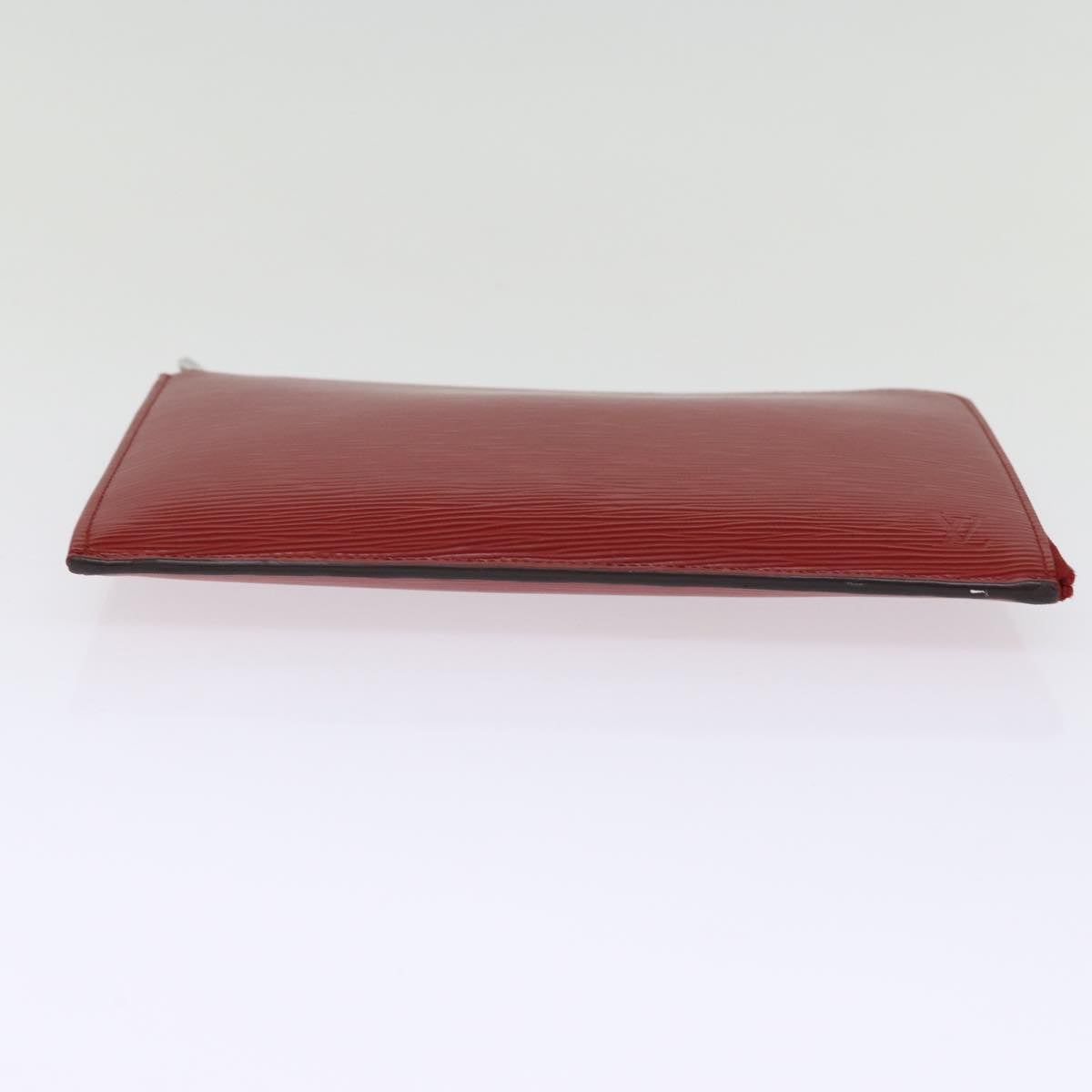 Louis Vuitton Jules Red Leather Clutch Bag