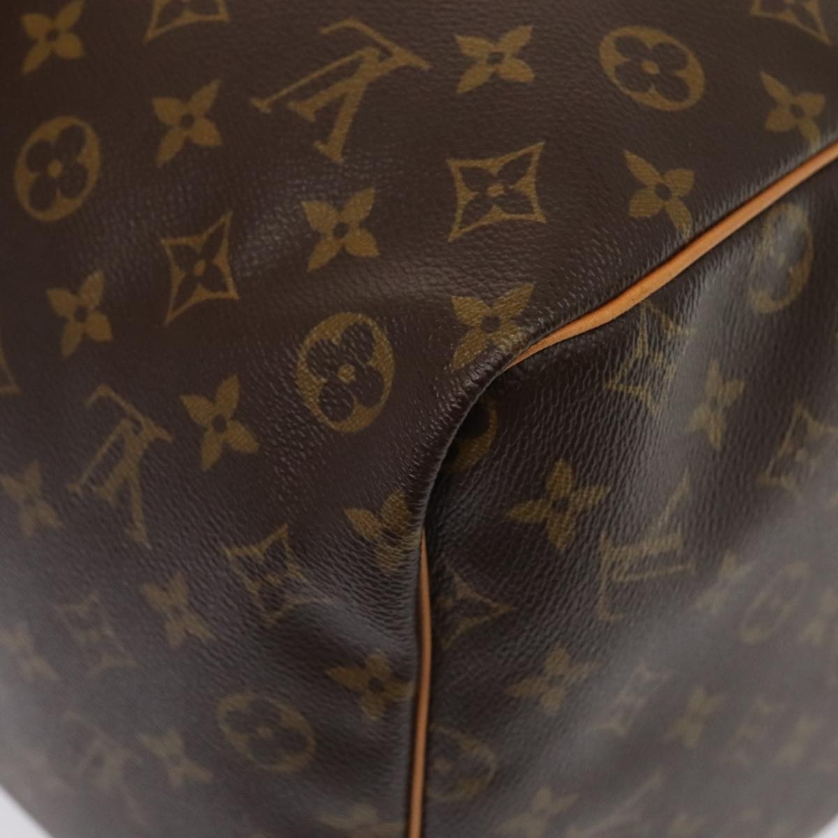 Louis Vuitton Keepall 60 Brown Canvas Travel Bag