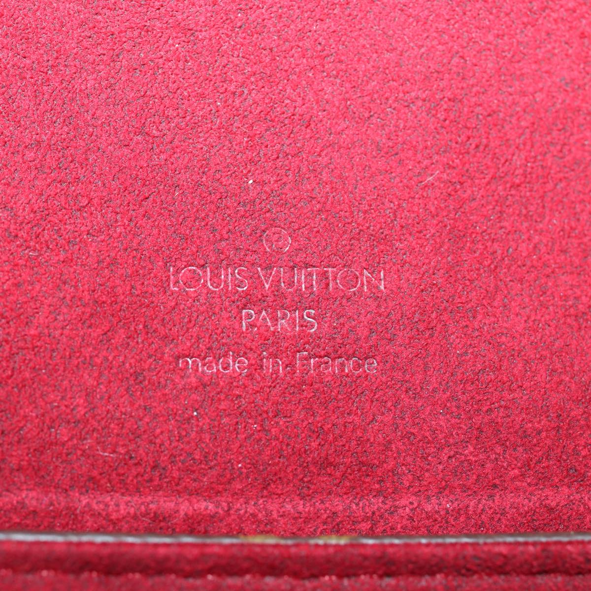 Louis Vuitton Sonatine Brown Canvas Hand Bag