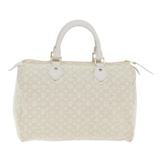 Louis Vuitton Speedy 30 Beige Canvas Hand Bag