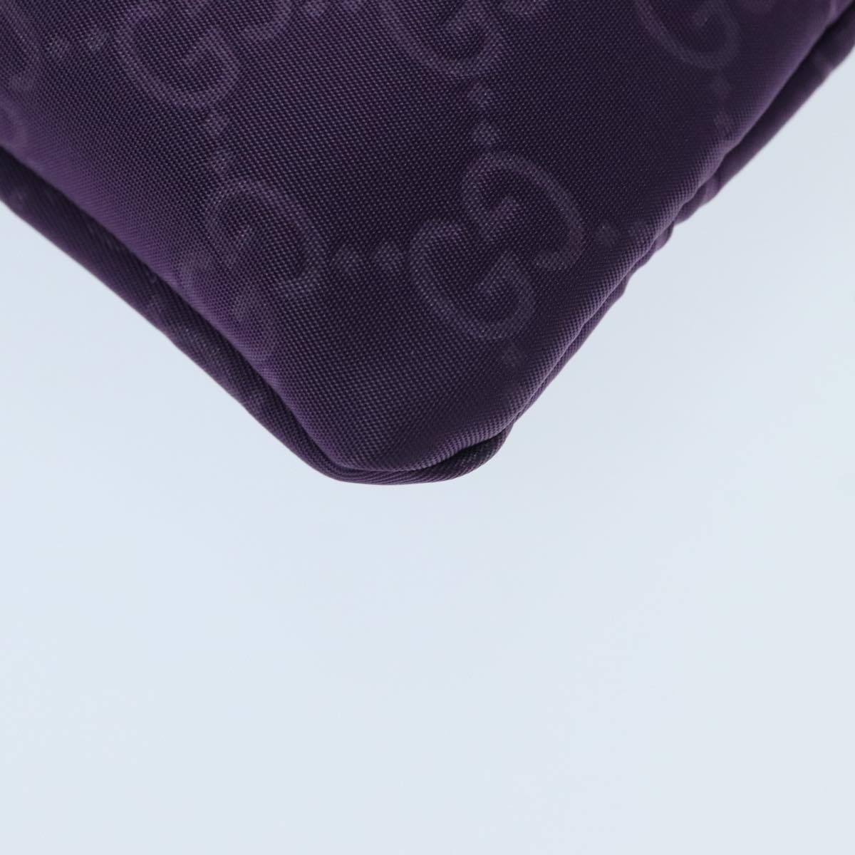 Gucci GG canvas Purple Canvas Clutch Bag