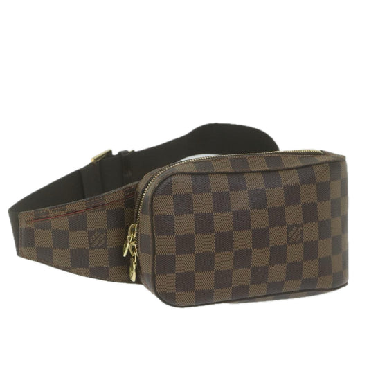 Louis Vuitton Geronimos Brown Canvas Shoulder Bag