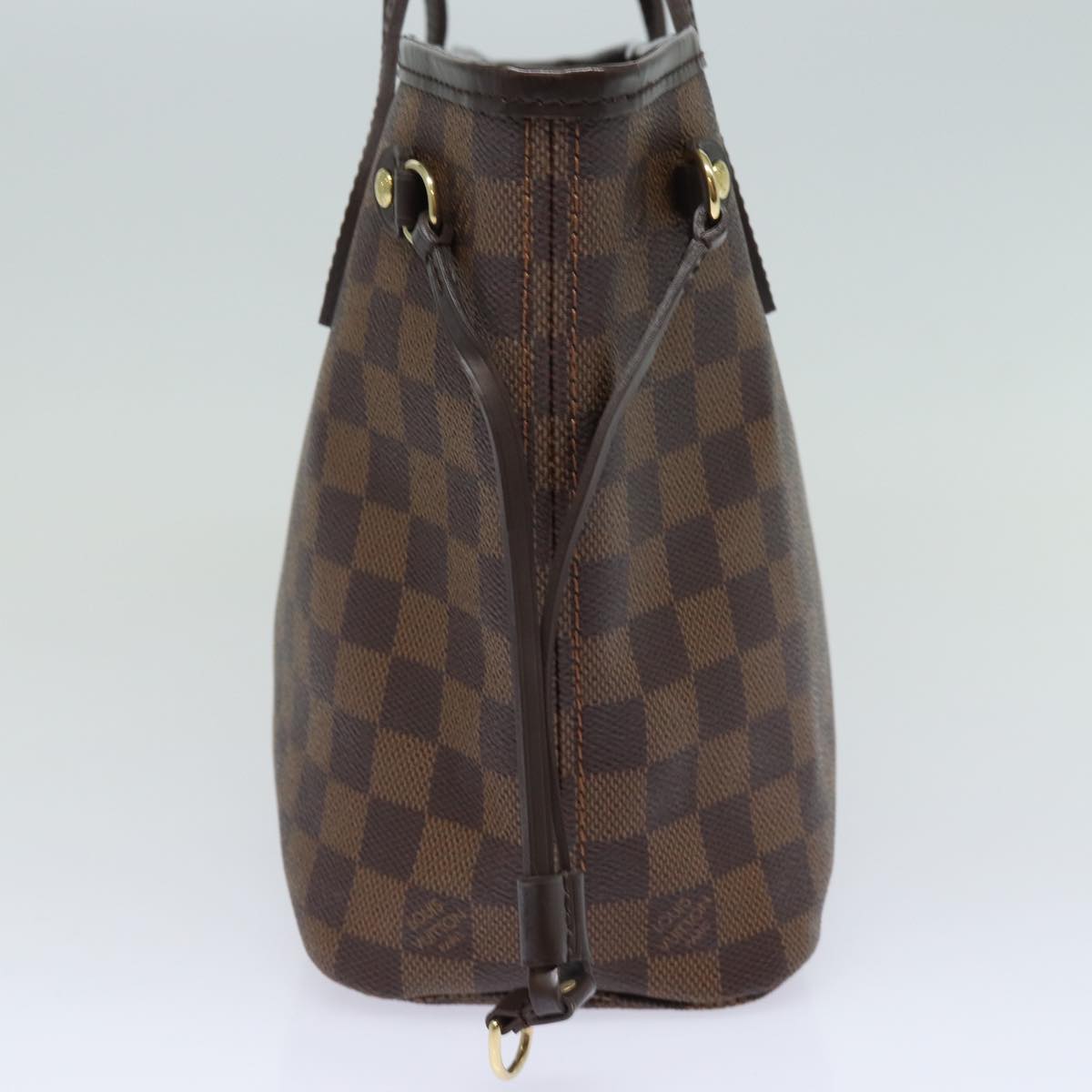 Louis Vuitton Neverfull PM Brown Canvas Tote Bag