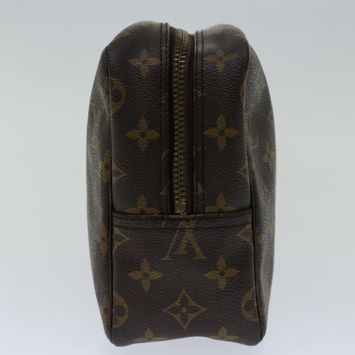 Louis Vuitton Trousse de Toilette Brown Canvas Clutch Bag