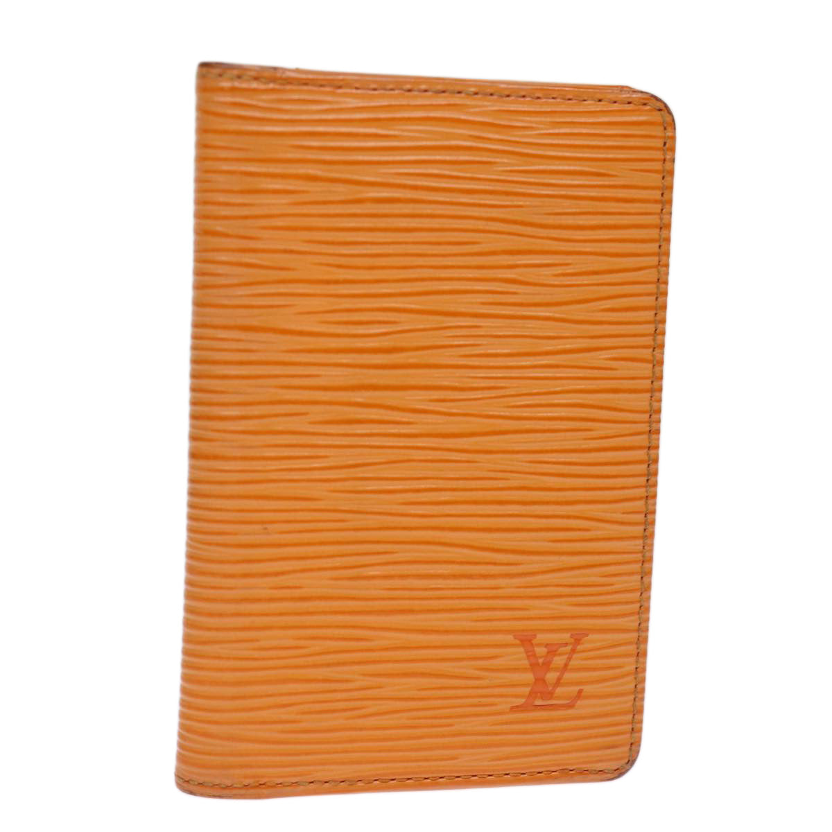 Louis Vuitton Organizer de poche Orange Leather Wallet Accessories