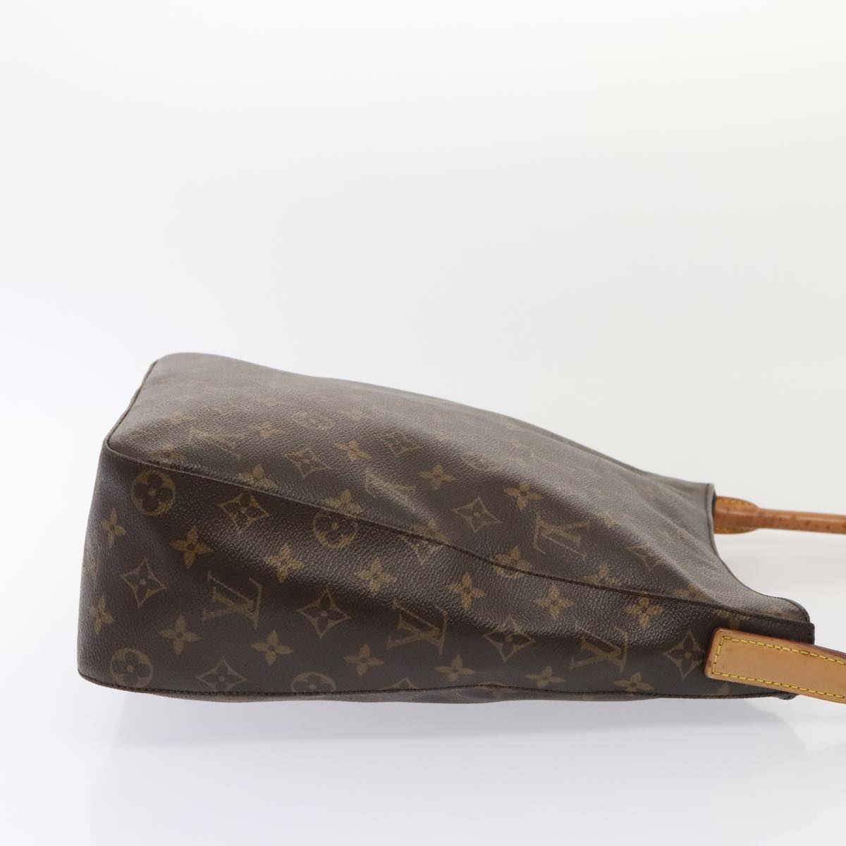 Louis Vuitton Looping GM Brown Canvas Shoulder Bag