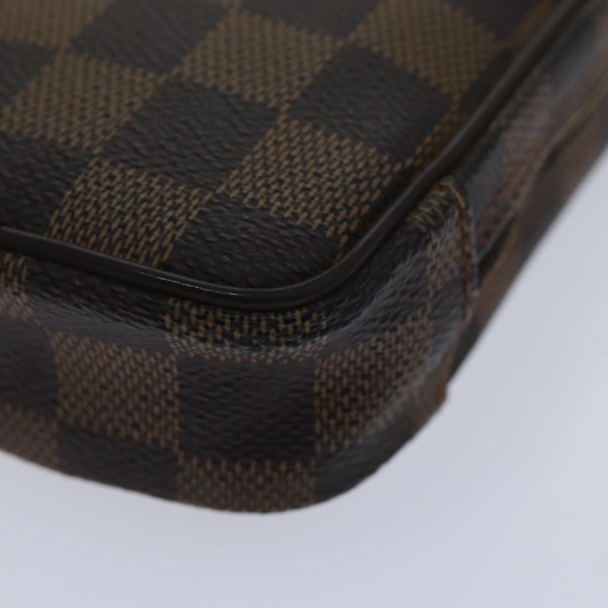 Louis Vuitton Okapi Brown Canvas Clutch Bag