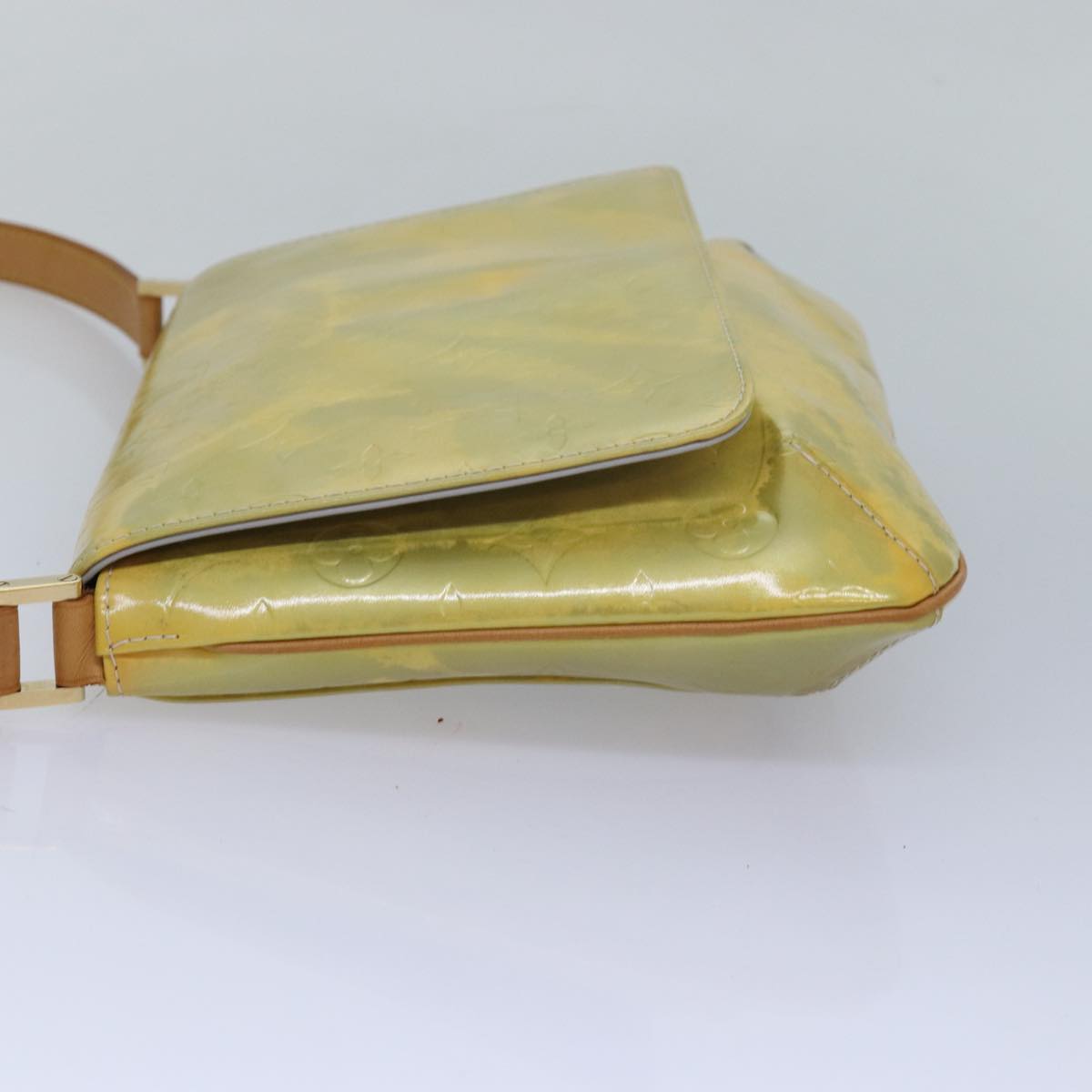 Louis Vuitton Thompson Street Yellow Patent Leather Shoulder Bag