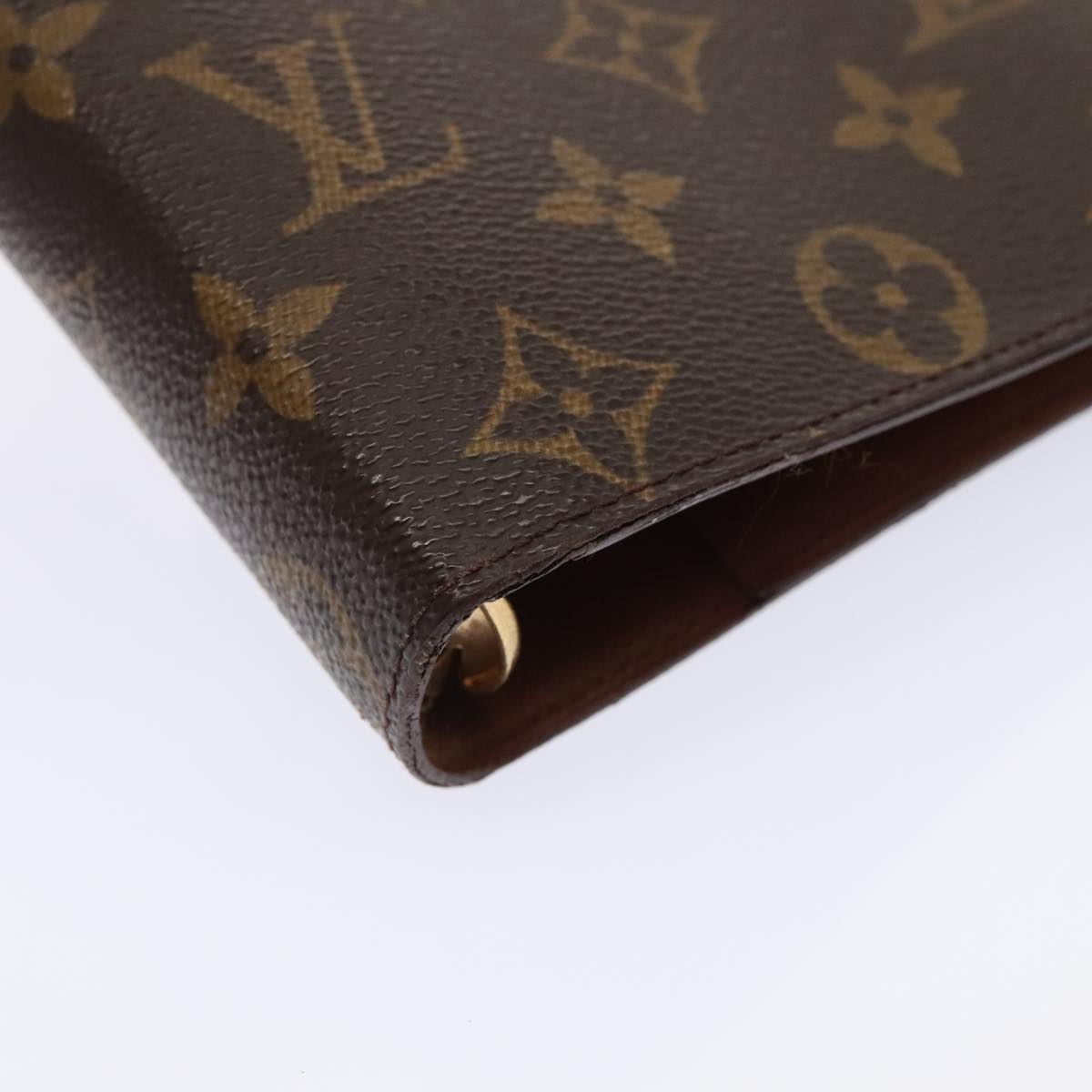 Louis Vuitton Agenda cover Brown Canvas Wallet Accessories