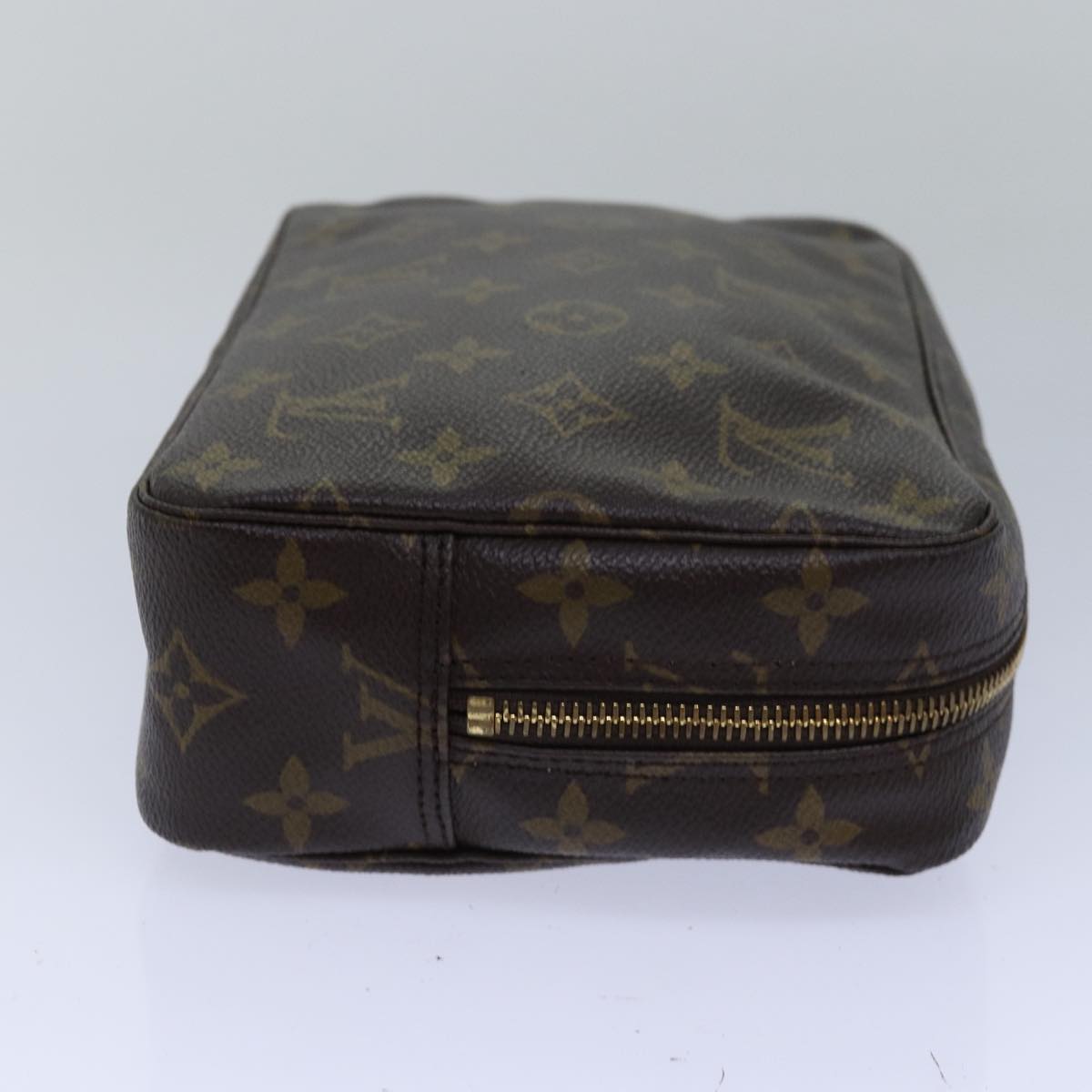 Louis Vuitton Trousse de Toilette Black Canvas Clutch Bag