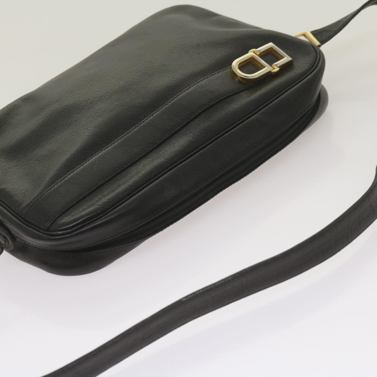 Dior Black Leather Shoulder Bag