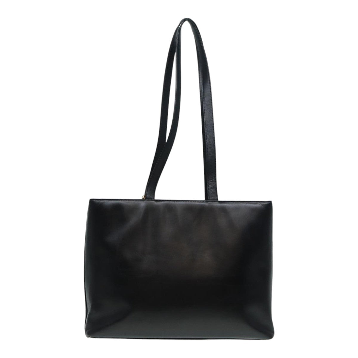 Dior Black Leather Tote Bag