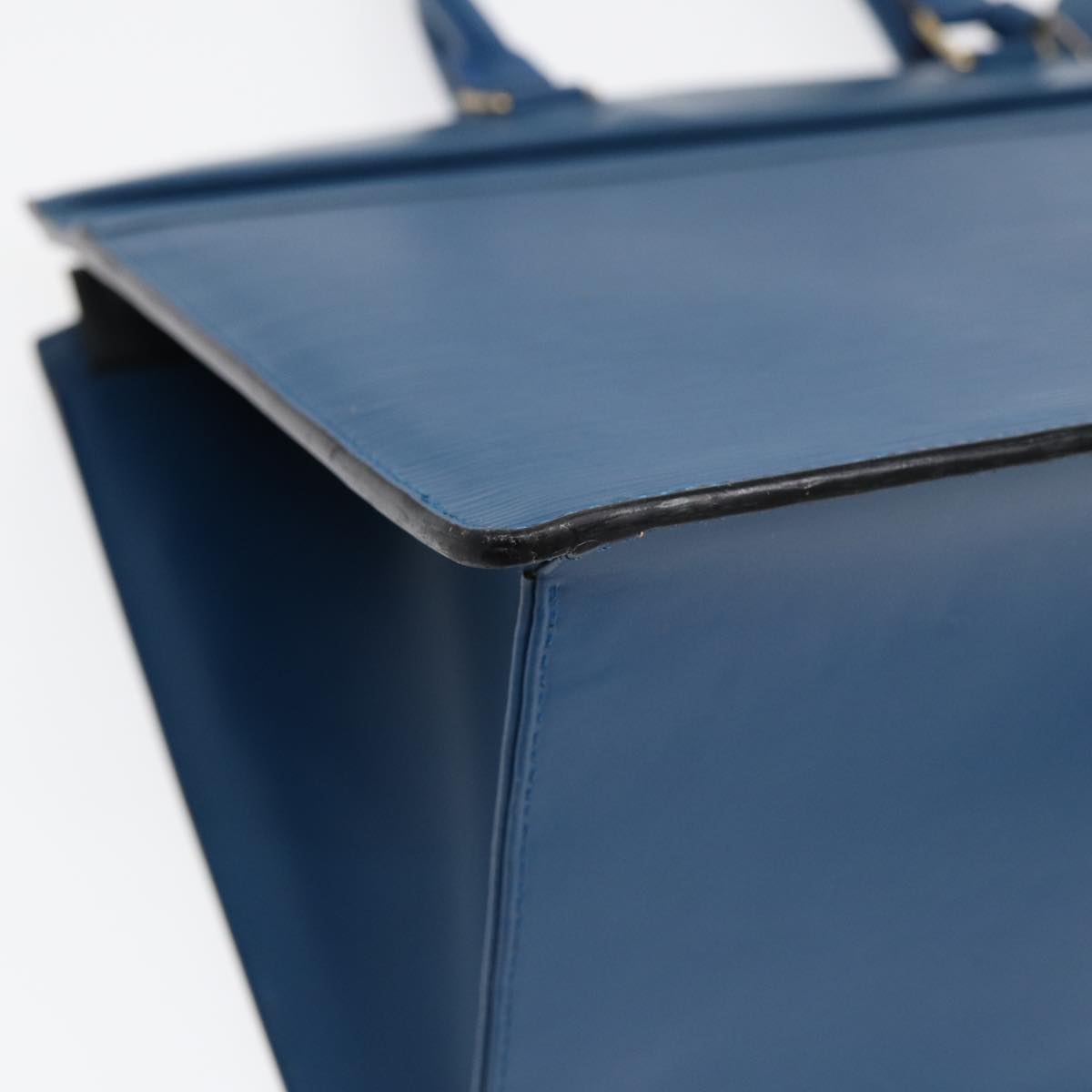 Louis Vuitton Riviera Blue Leather Hand Bag