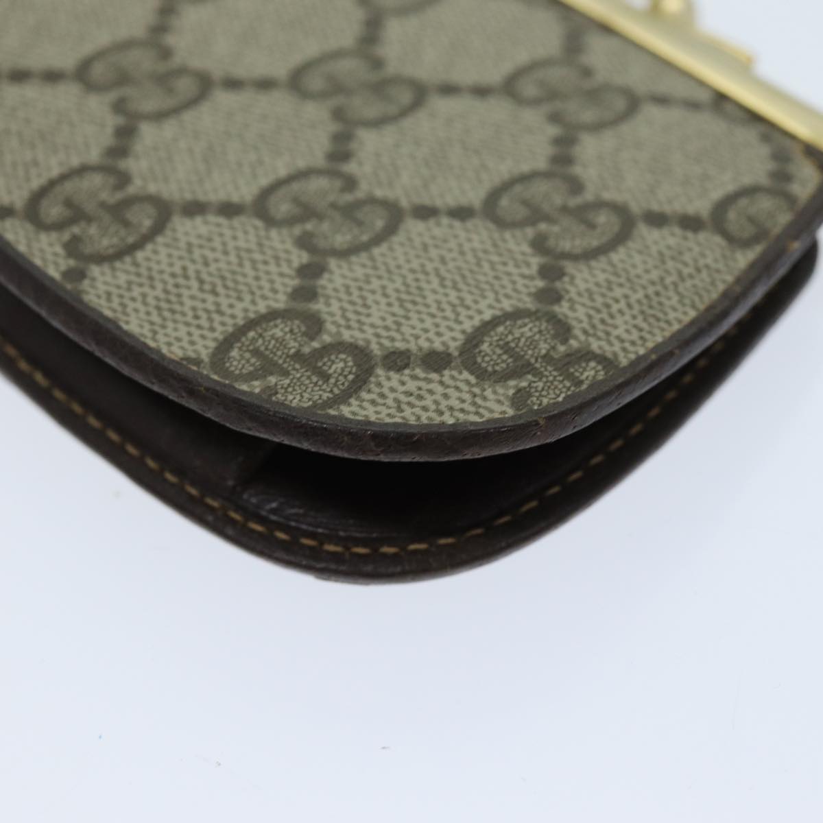 Gucci GG pattern Beige Canvas Wallet Accessories