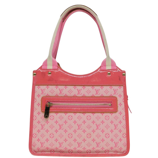 Louis Vuitton Catherine Pink Canvas Hand Bag