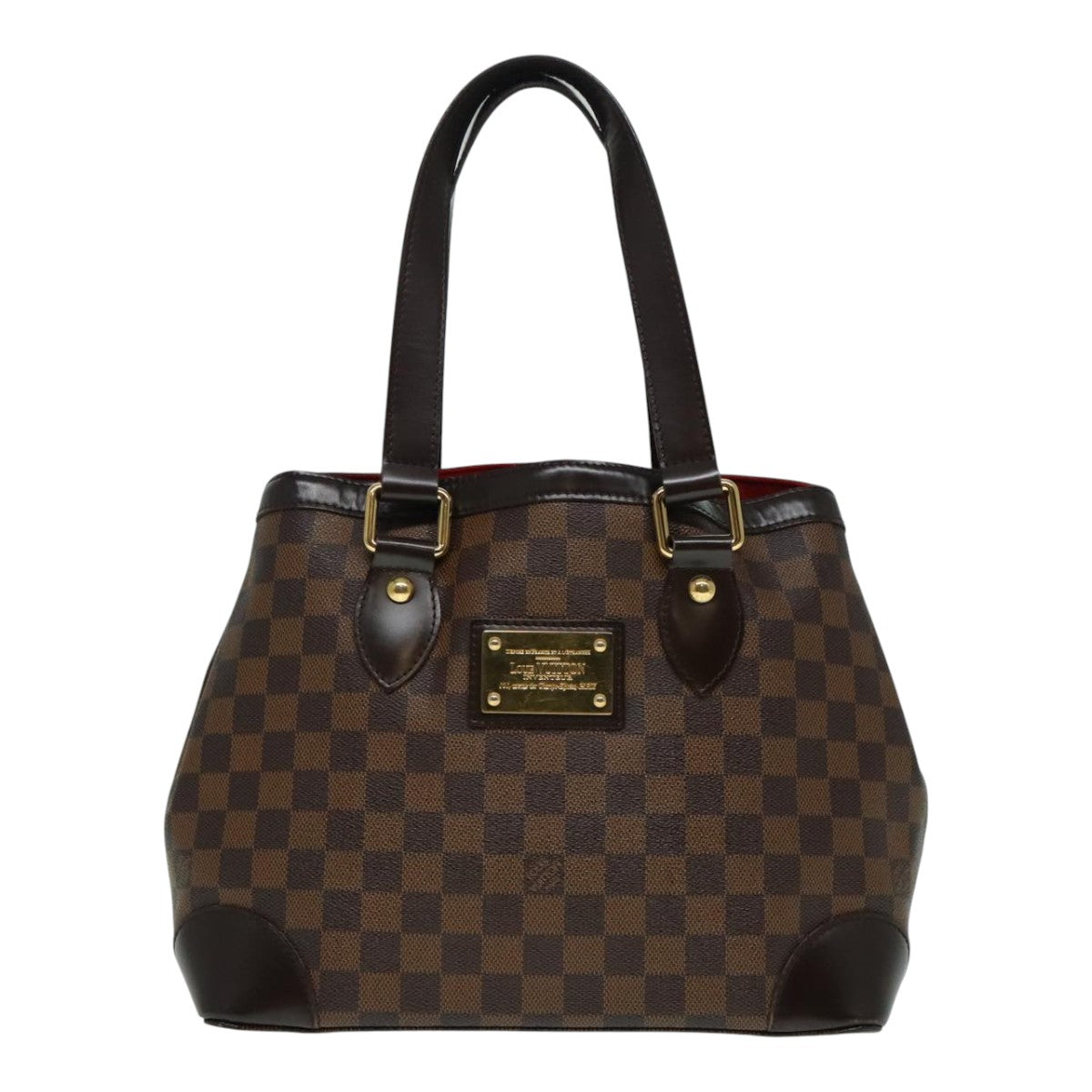 Louis Vuitton Hampstead Brown Canvas Tote Bag