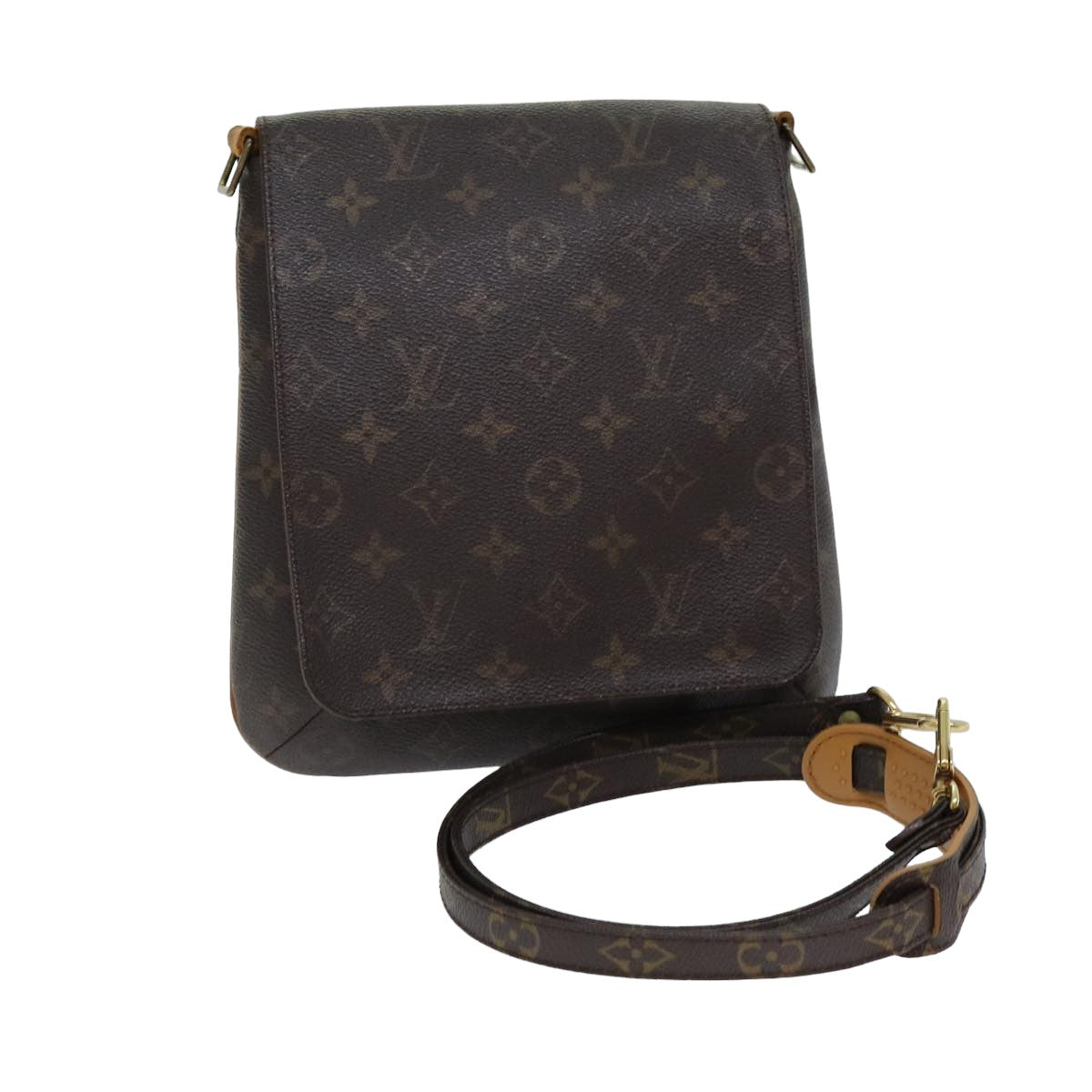 Louis Vuitton Musette Salsa Brown Canvas Shoulder Bag