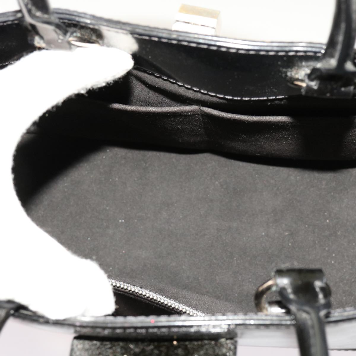 Louis Vuitton Mirabeau Black Leather Hand Bag