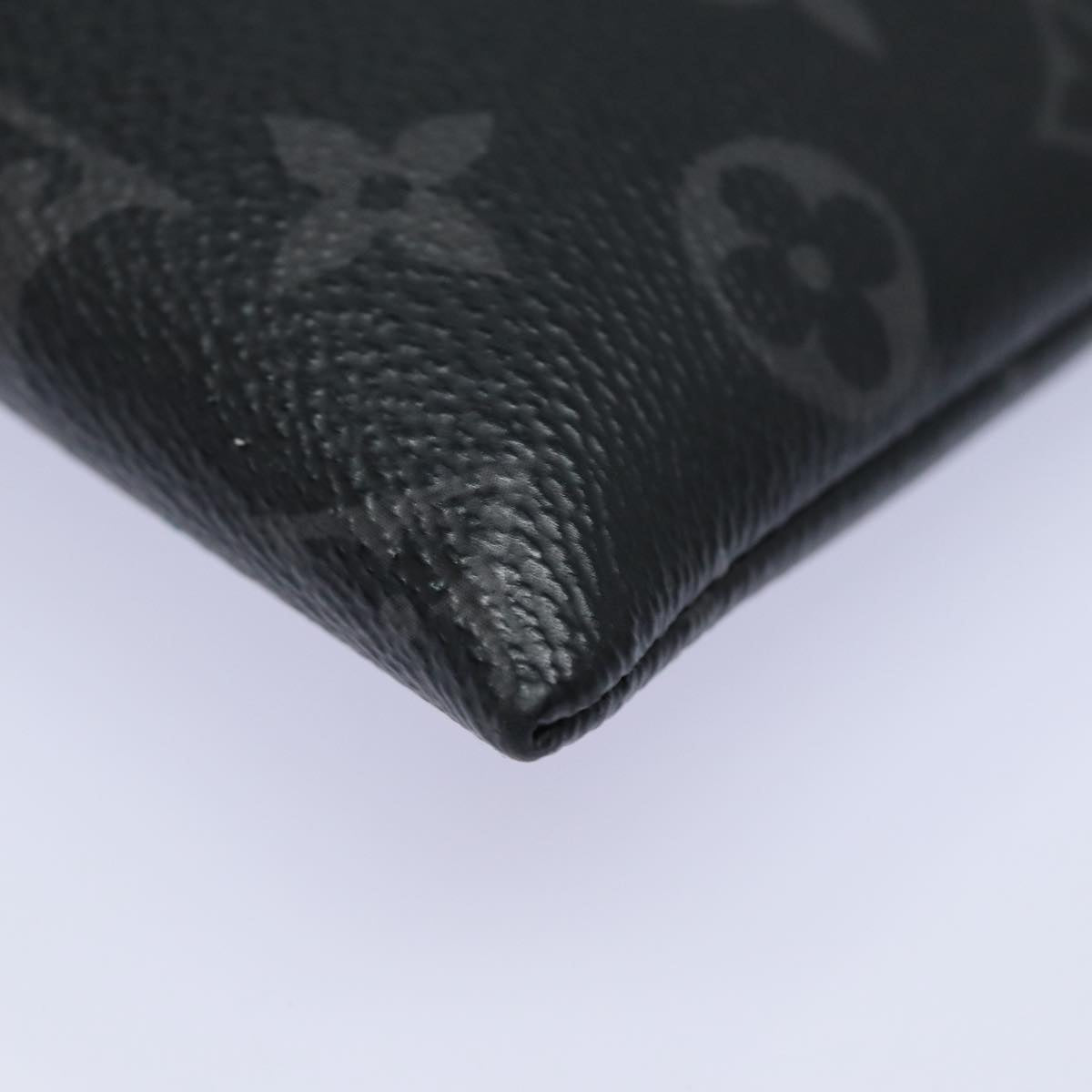 Louis Vuitton Discovery Black Canvas Clutch Bag