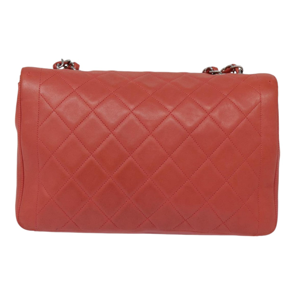 Chanel Timeless Red Leather Shoulder Bag