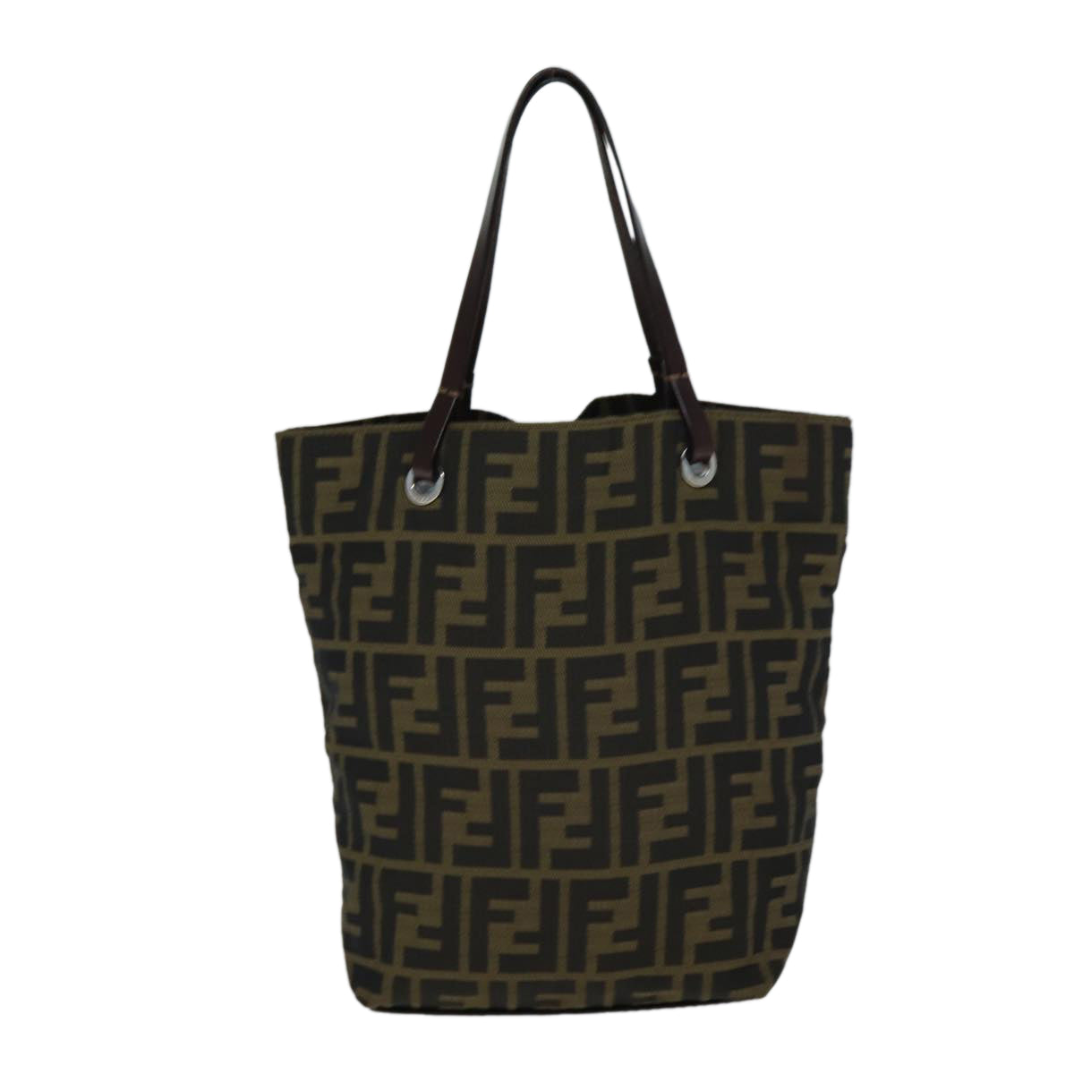 Fendi Zucca Multicolour Canvas Hand Bag