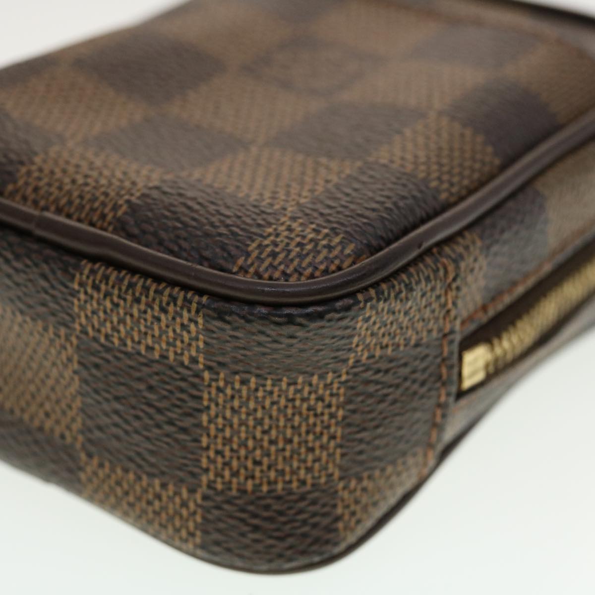 Louis Vuitton Okapi Brown Canvas Clutch Bag