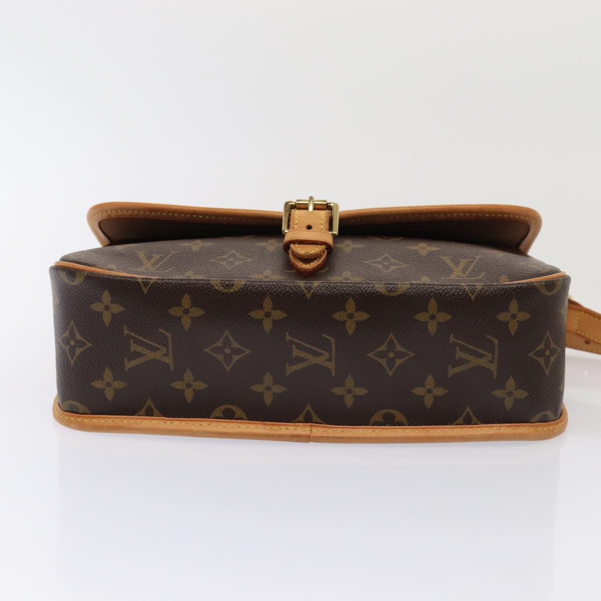 Louis Vuitton Sologne Brown Canvas Shoulder Bag