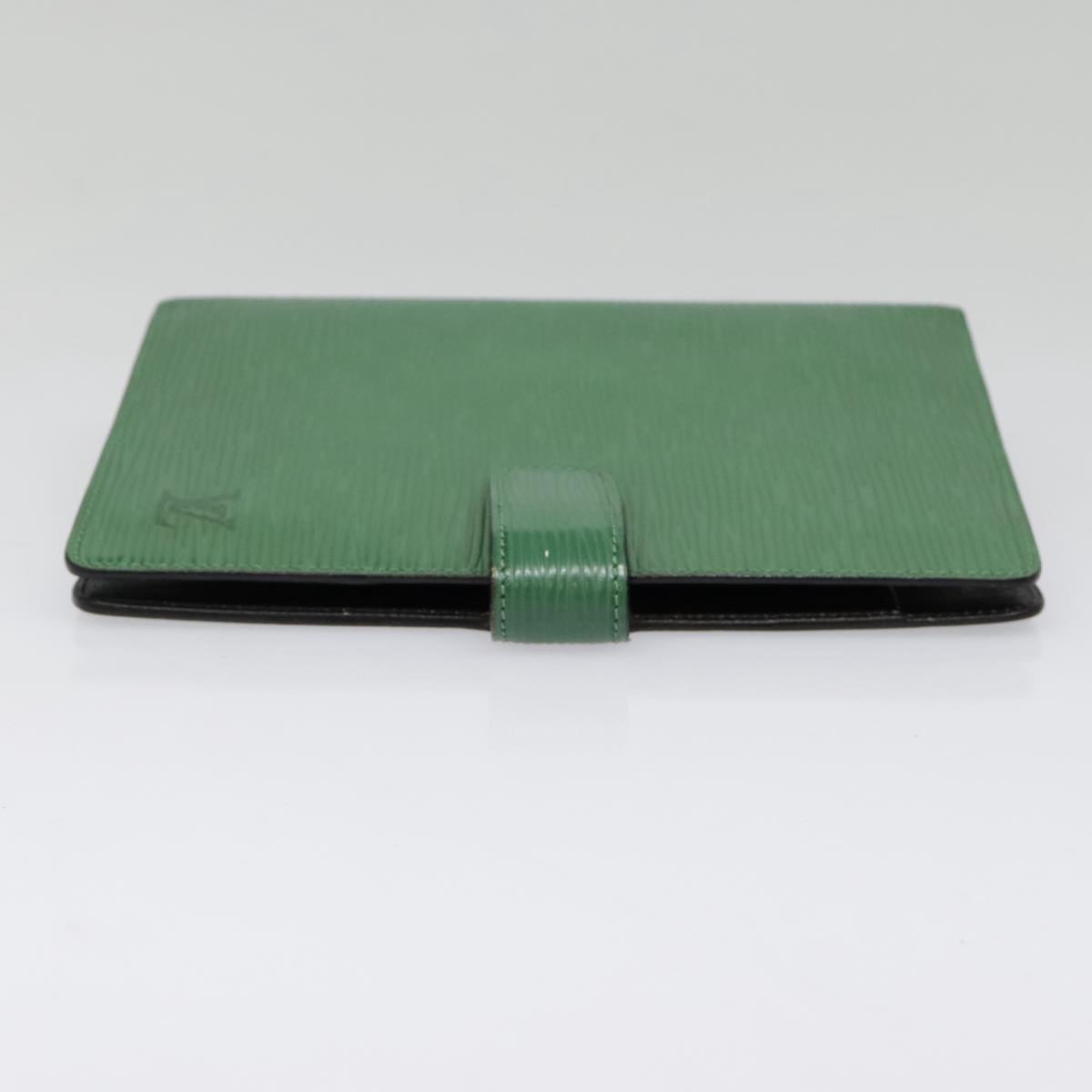 Louis Vuitton Agenda Green Leather Wallet Accessories