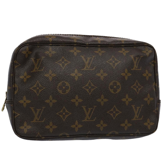 Louis Vuitton Trousse de Toilette Brown Canvas Clutch Bag