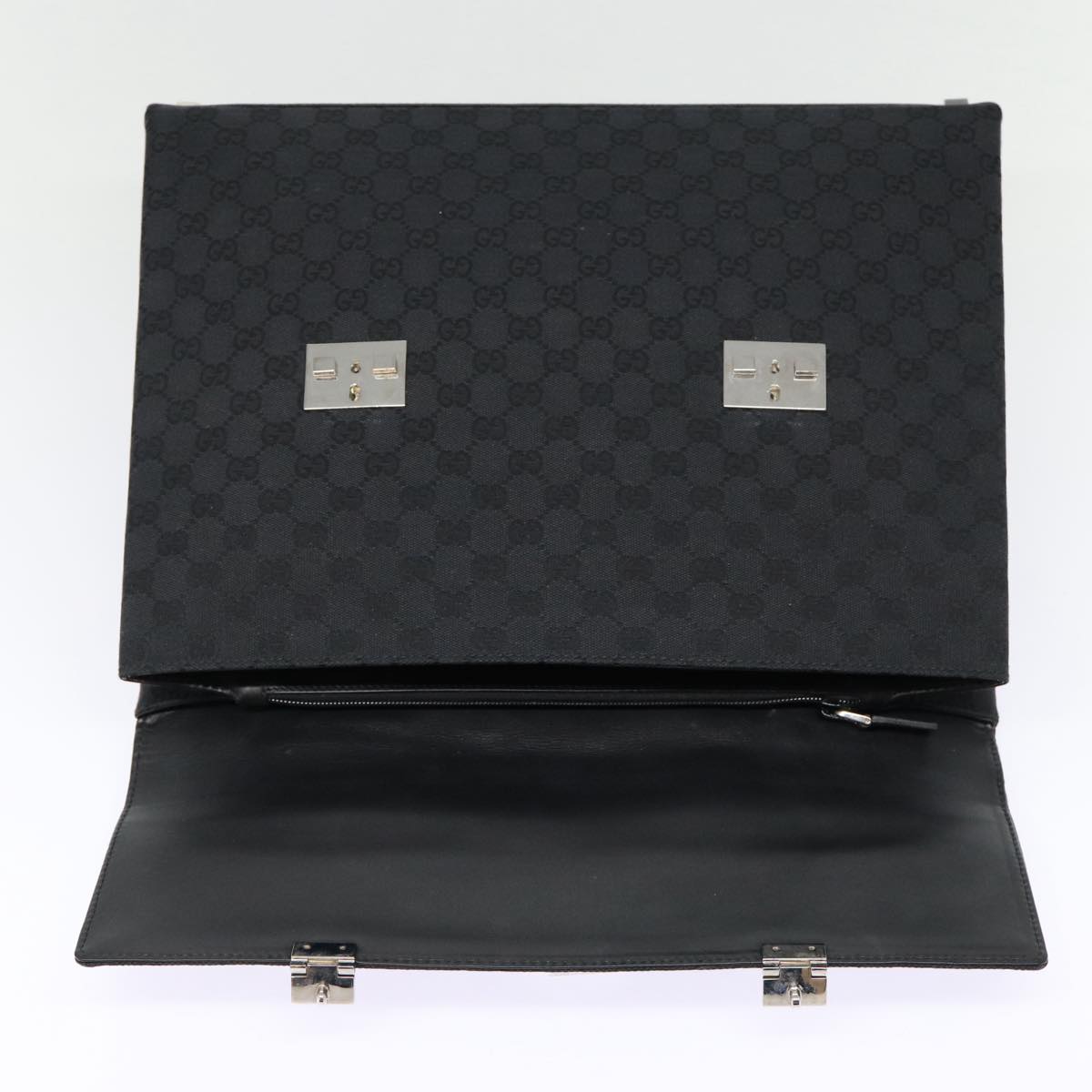 Gucci GG canvas Black Canvas Briefcase Bag