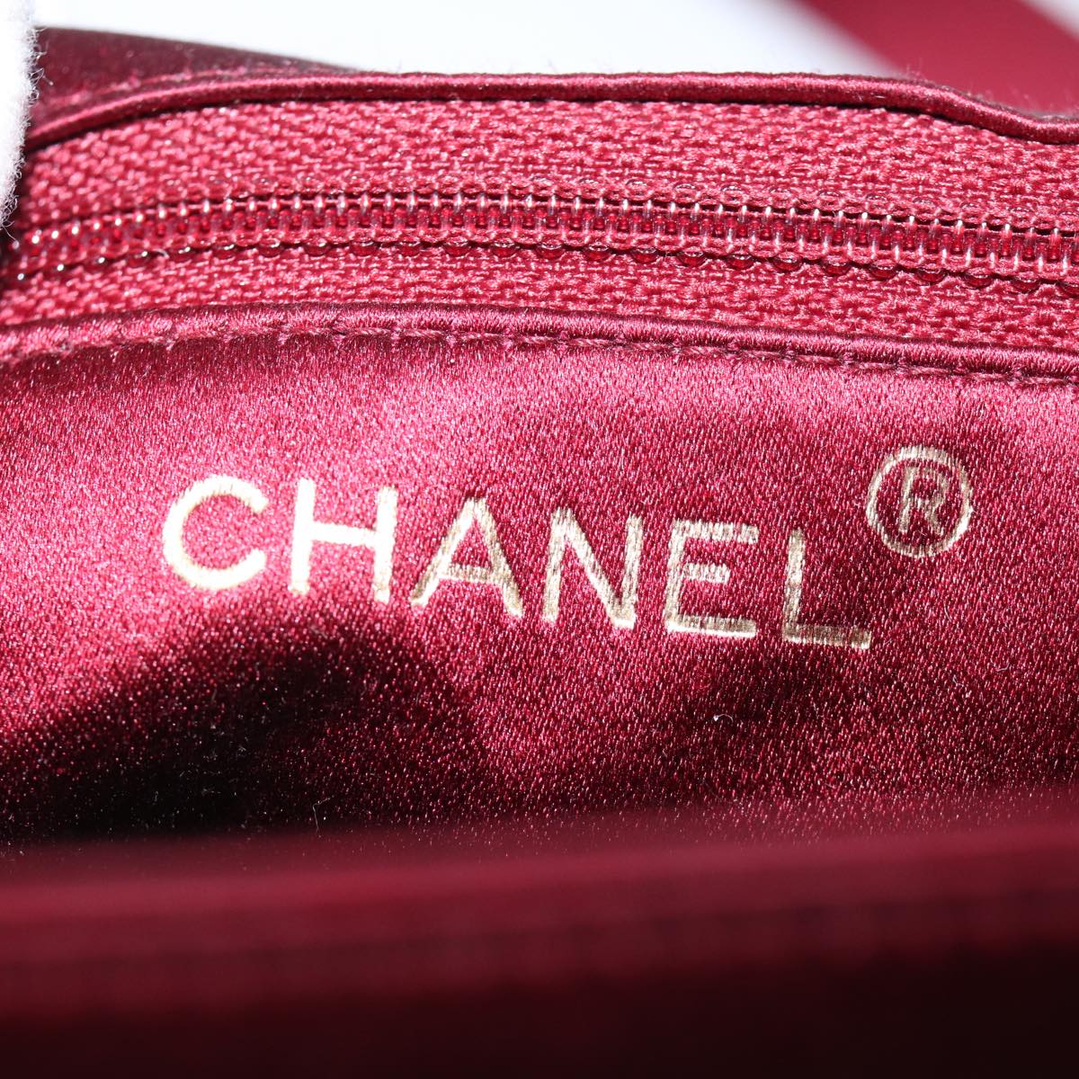 Chanel Pearl Bag Red Synthetic Shoulder Bag