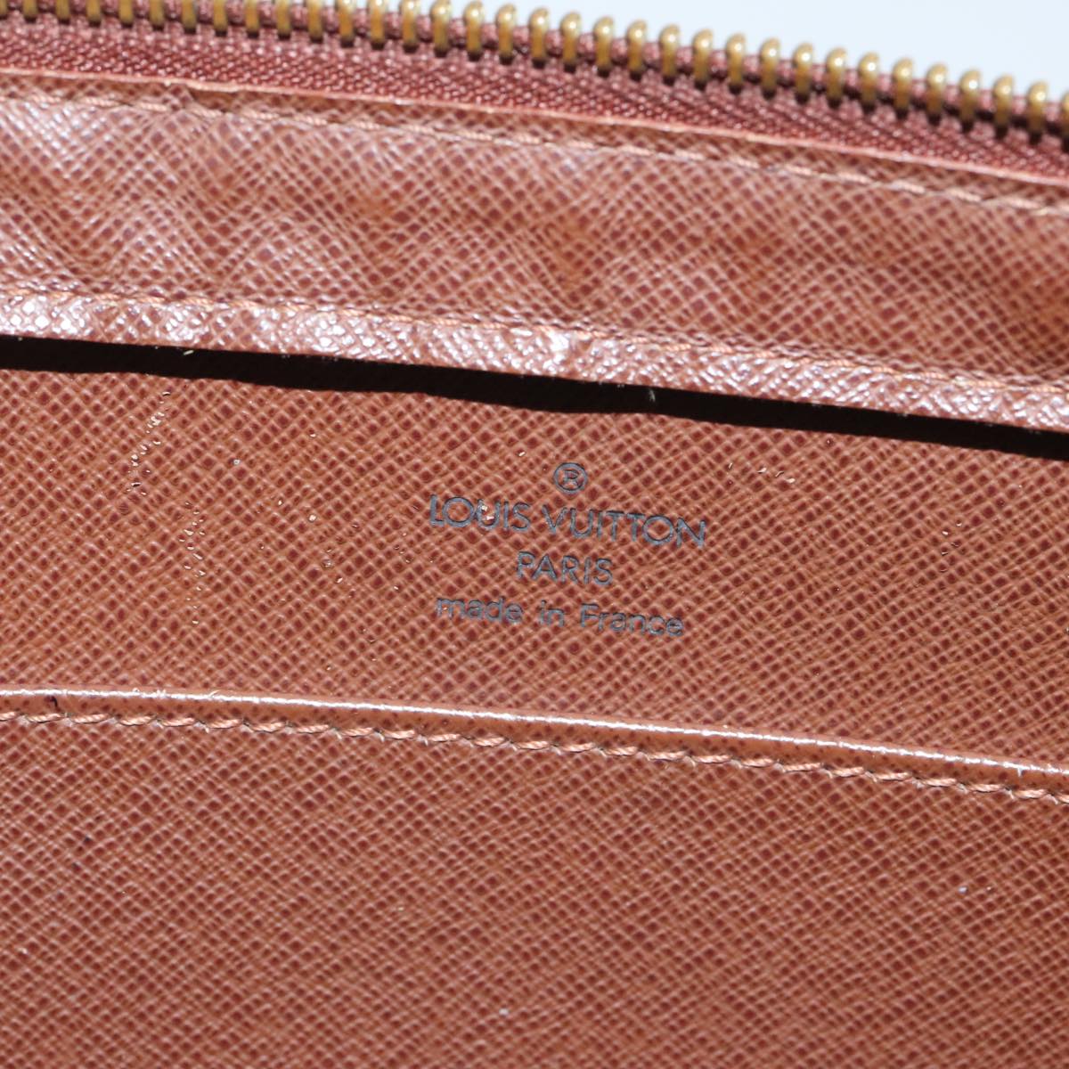 Louis Vuitton Orsay Brown Canvas Clutch Bag