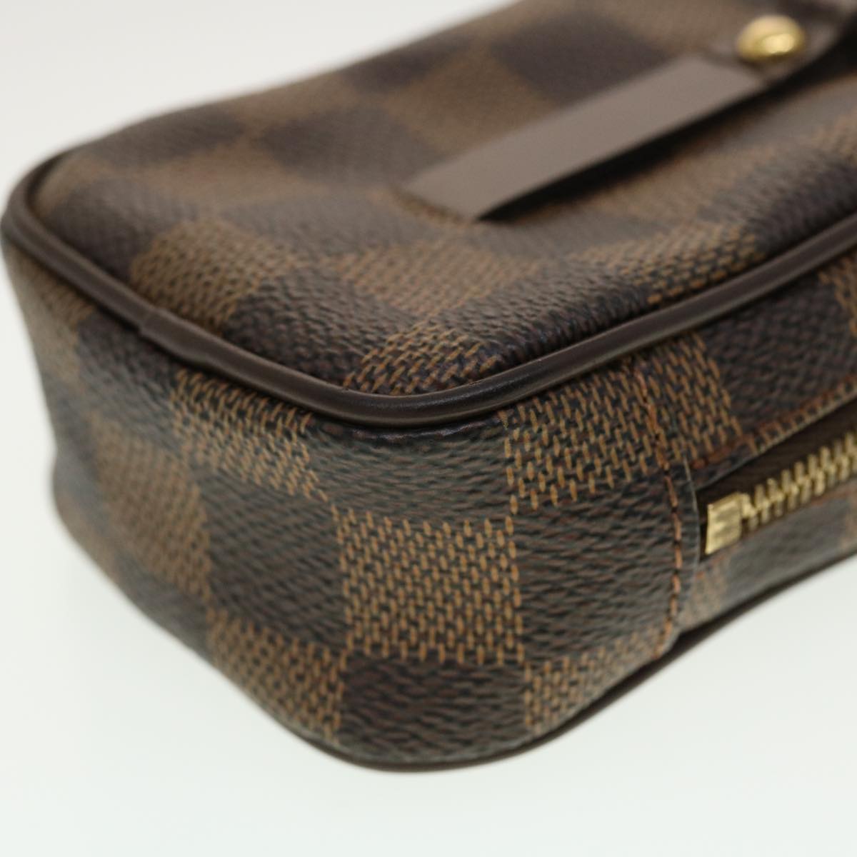 Louis Vuitton Okapi Brown Canvas Clutch Bag