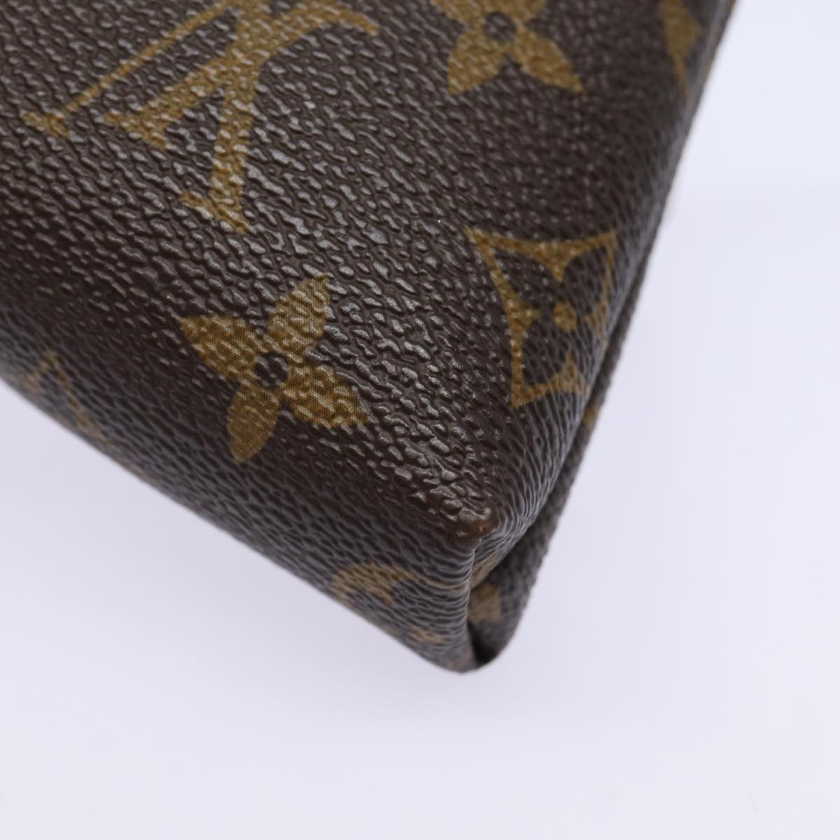 Louis Vuitton Delightful Brown Canvas Clutch Bag