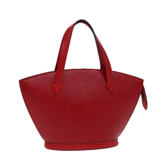 Louis Vuitton Saint Jacques Red Leather Shoulder Bag