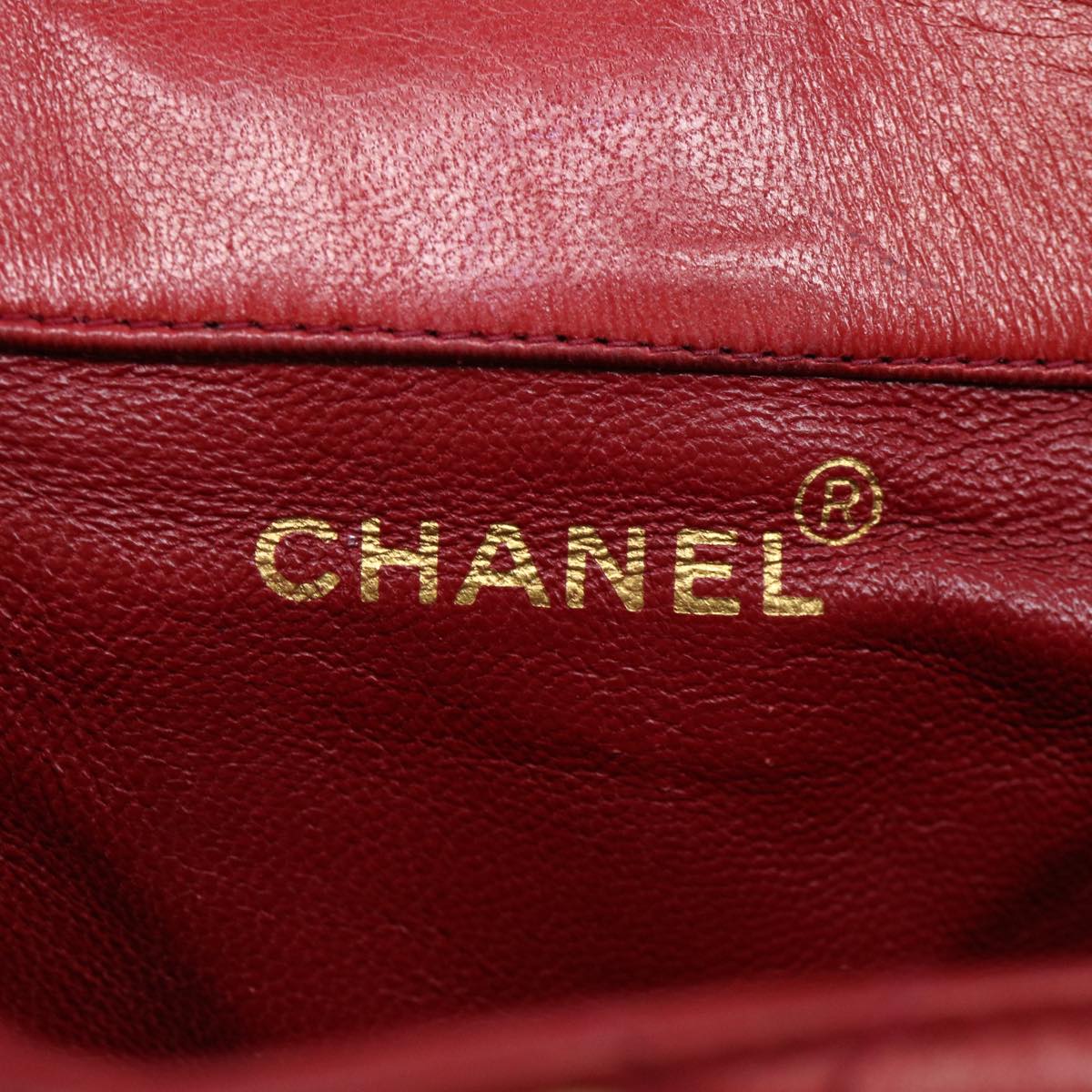 Chanel Duma Red Leather Backpack Bag