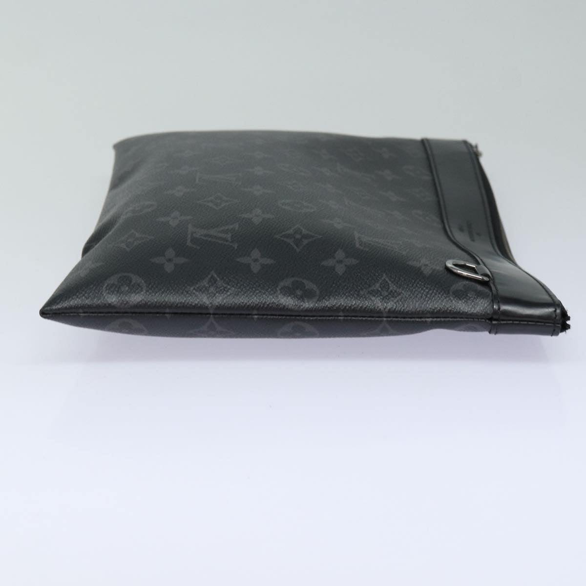 Louis Vuitton Discovery Black Canvas Clutch Bag