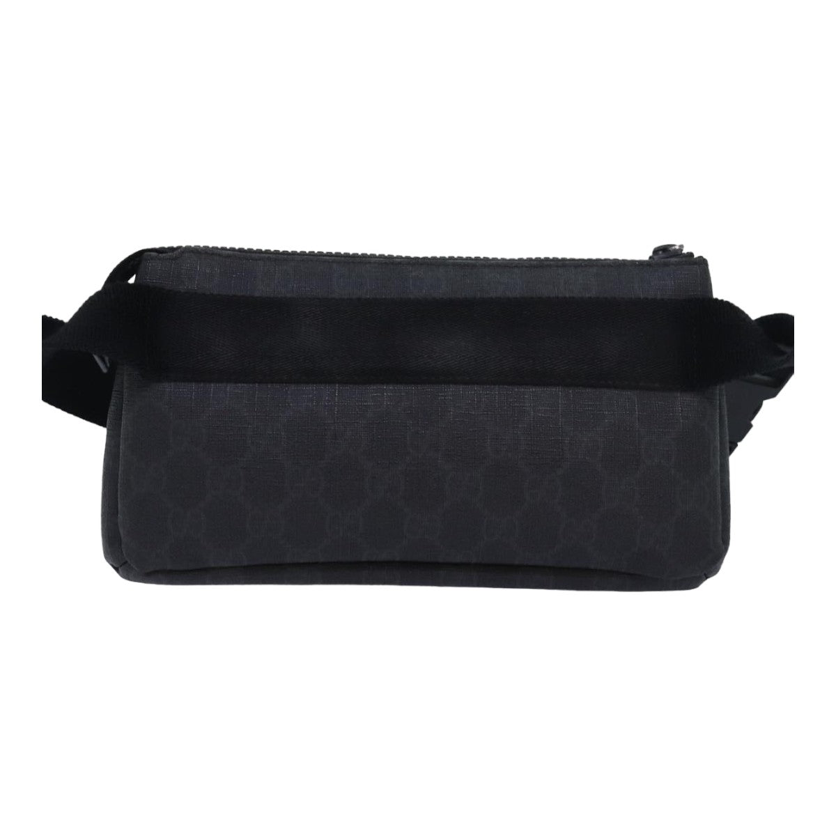 Gucci GG Supreme Black Canvas Shoulder Bag