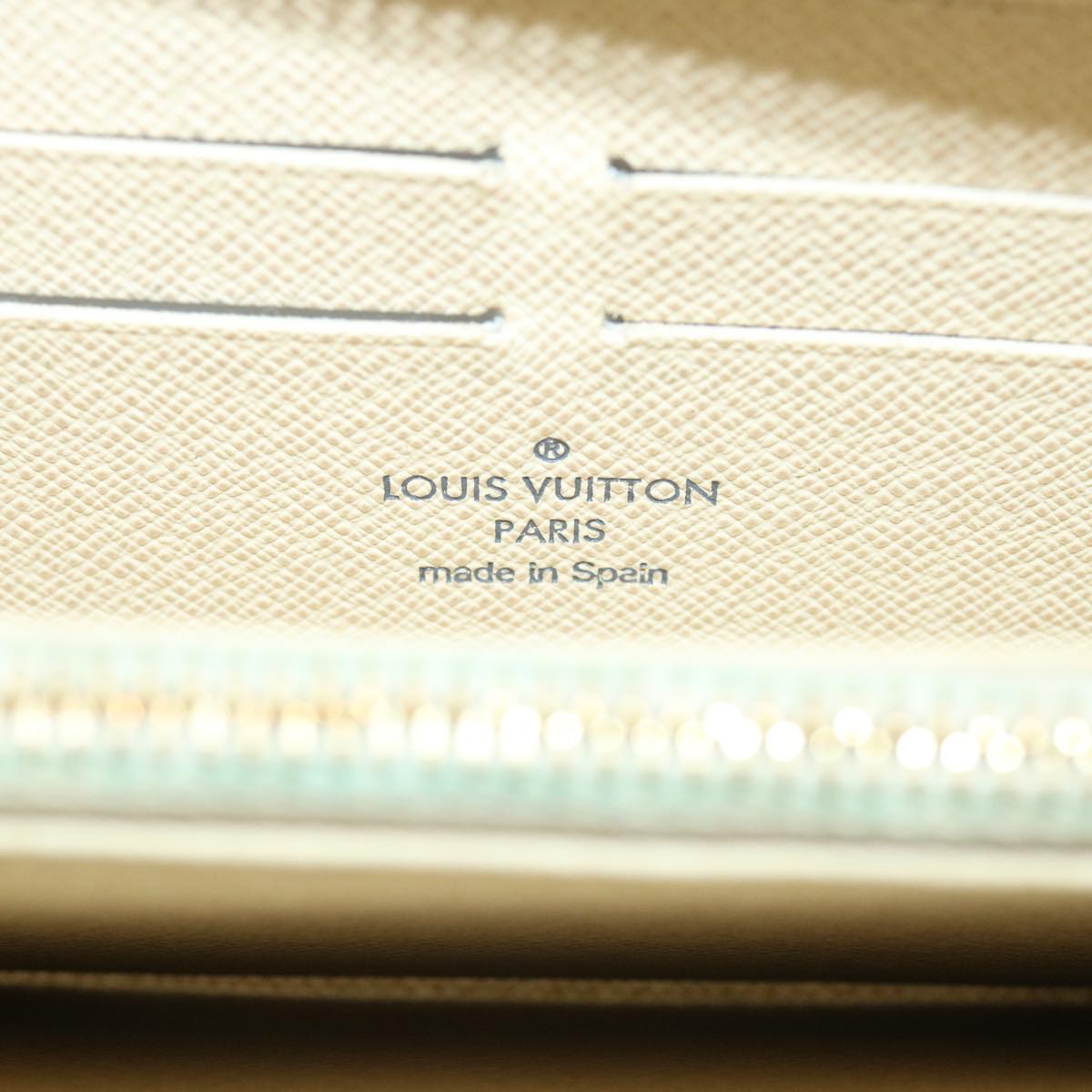 Louis Vuitton Zippy wallet Turquoise Canvas Wallet Accessories