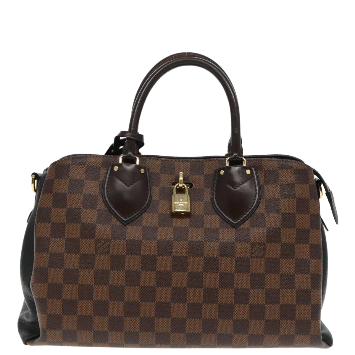 Louis Vuitton Normandy Brown Canvas Hand Bag