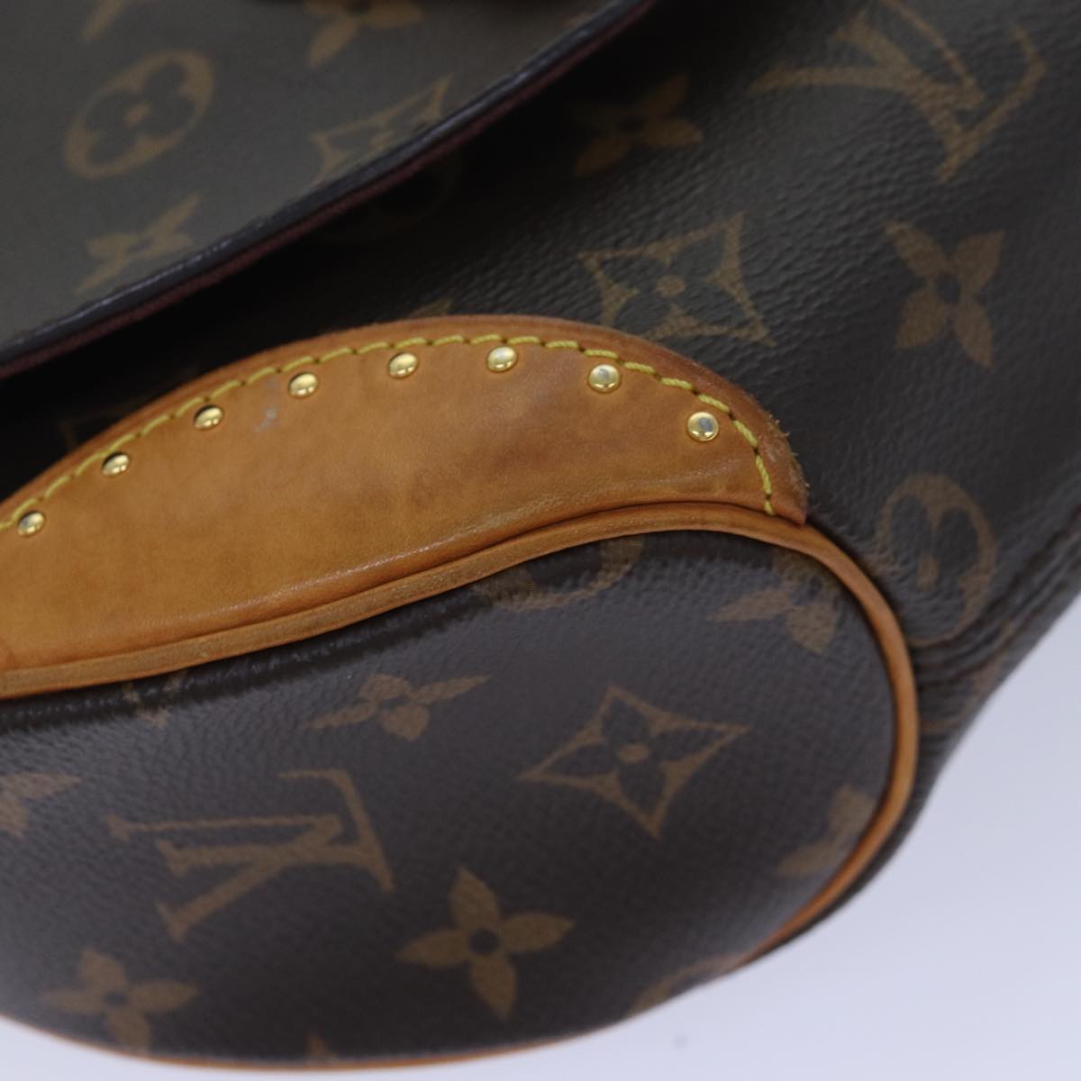 Louis Vuitton Saint Cloud Brown Canvas Shoulder Bag