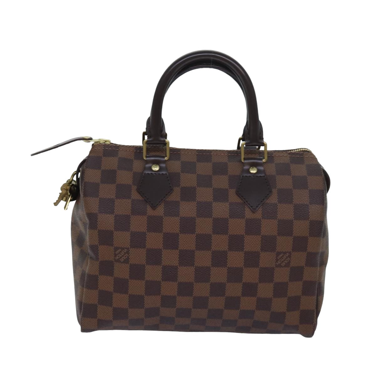 Louis Vuitton Speedy 25 Brown Canvas Hand Bag