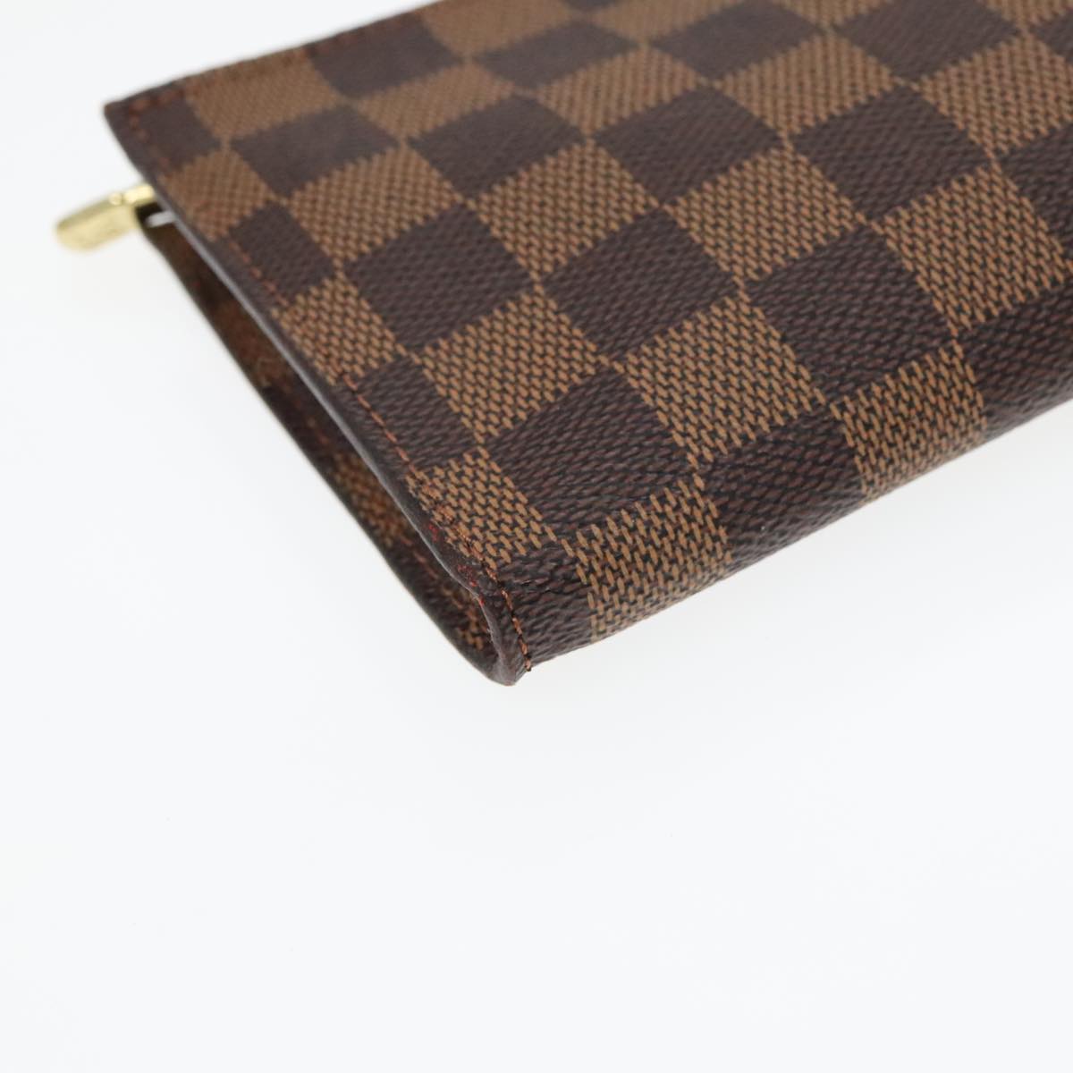 Louis Vuitton Trousse de Toilette 18 Brown Canvas Clutch Bag