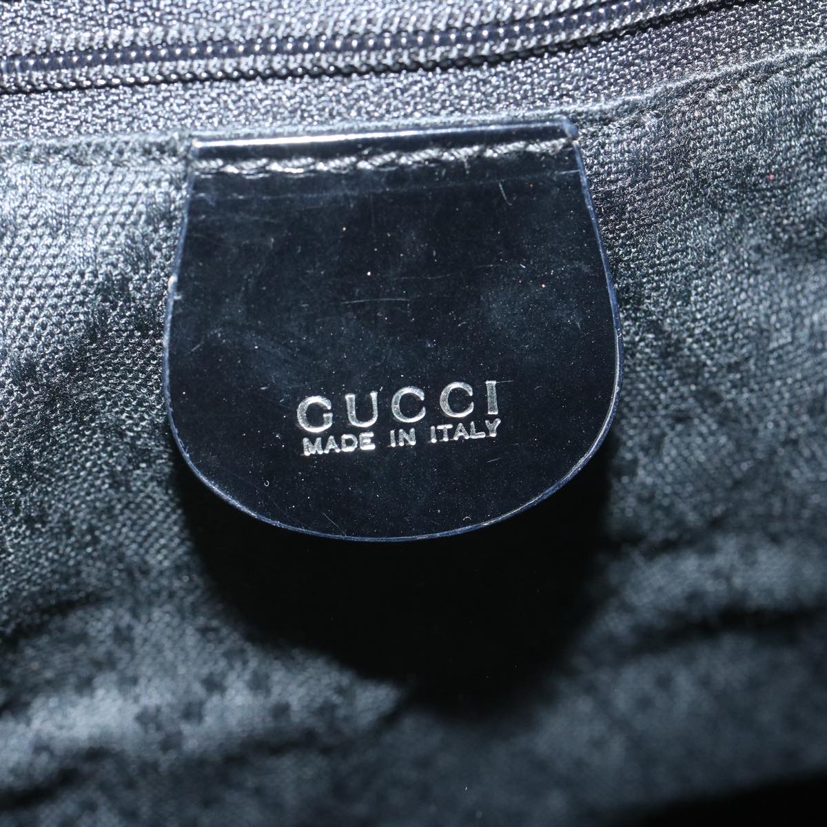 Gucci Bamboo Black Synthetic Hand Bag