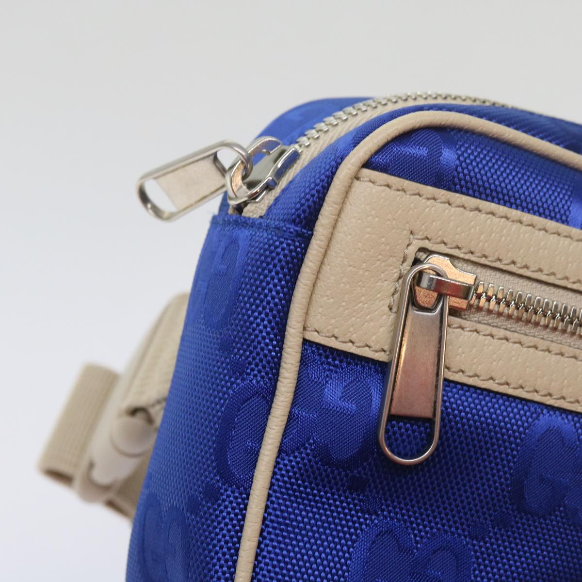 Gucci GG canvas Blue Canvas Shoulder Bag