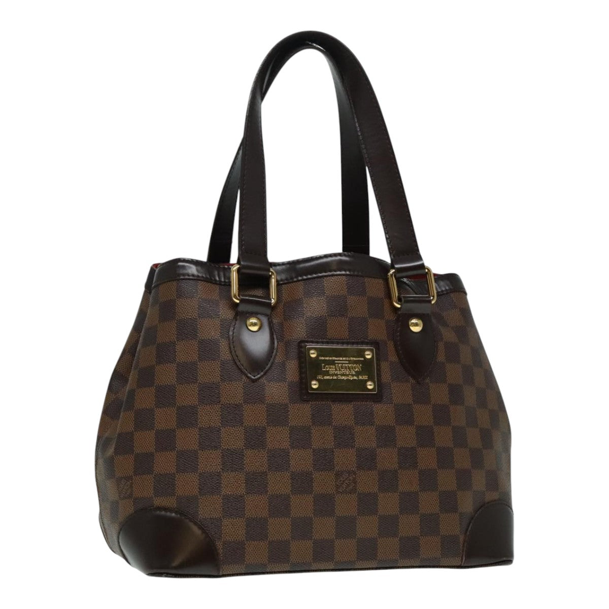 Louis Vuitton Hampstead Brown Canvas Tote Bag