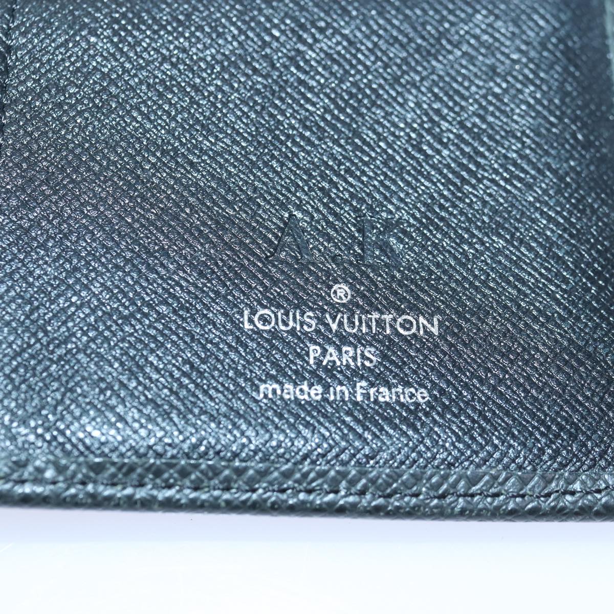 Louis Vuitton Portefeuille Brazza Black Leather Wallet Accessories