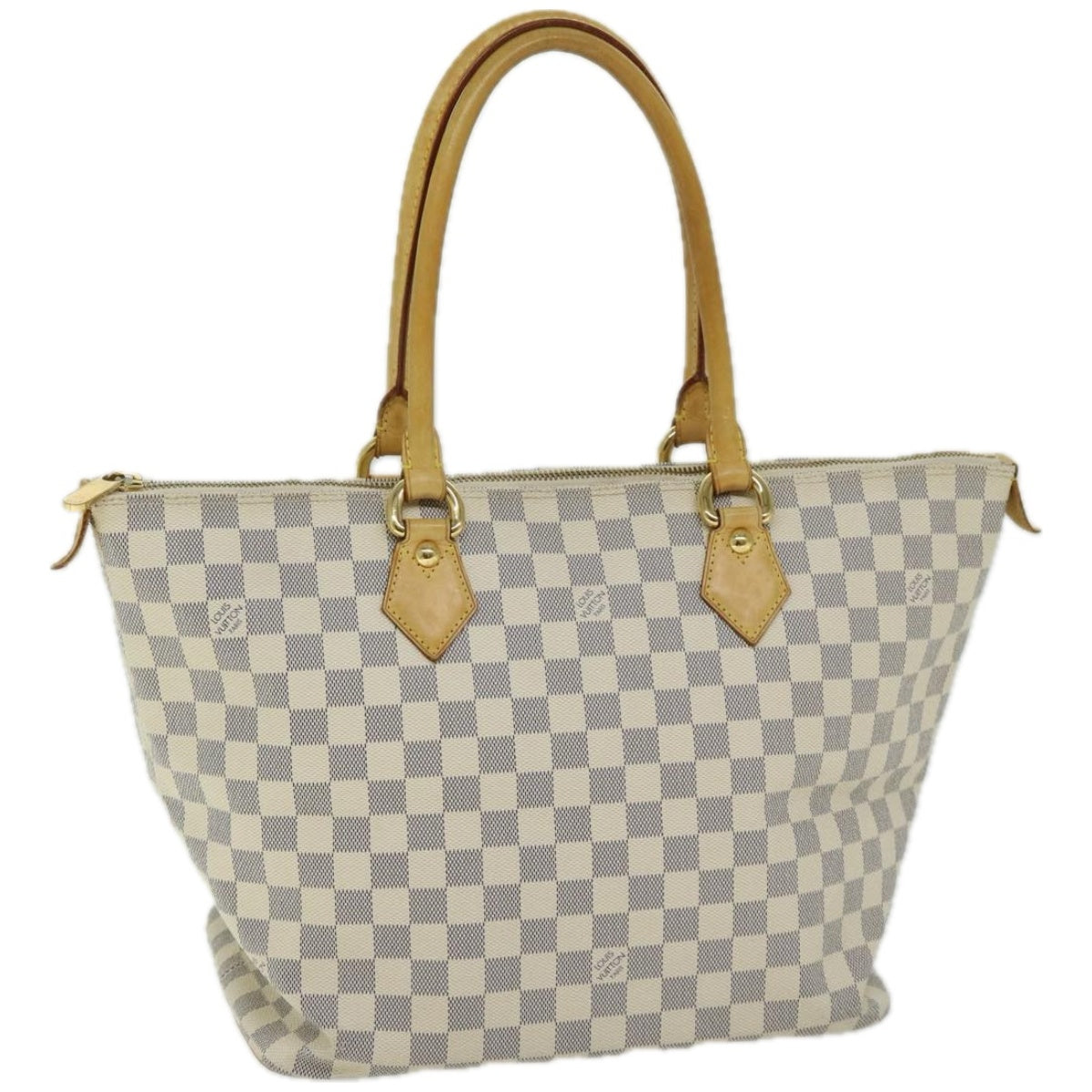 Louis Vuitton Saleya Beige Canvas Tote Bag